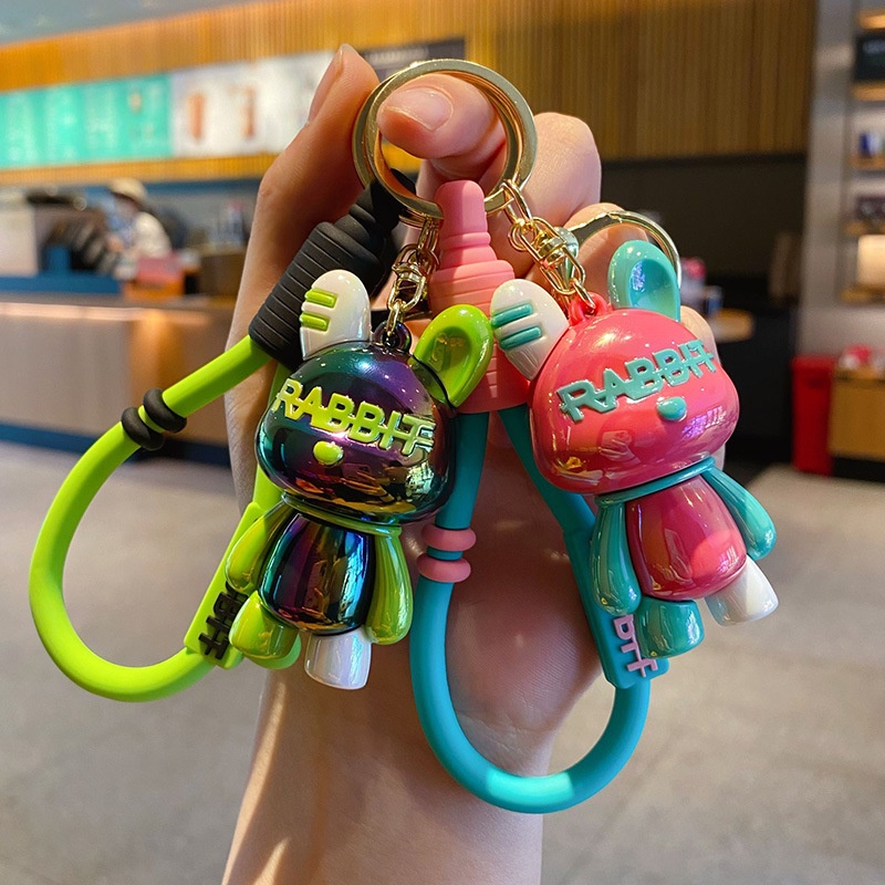 Hoạt Hình Móc Khóa Hình Thỏ Hoạt Họa Đáng Yêu