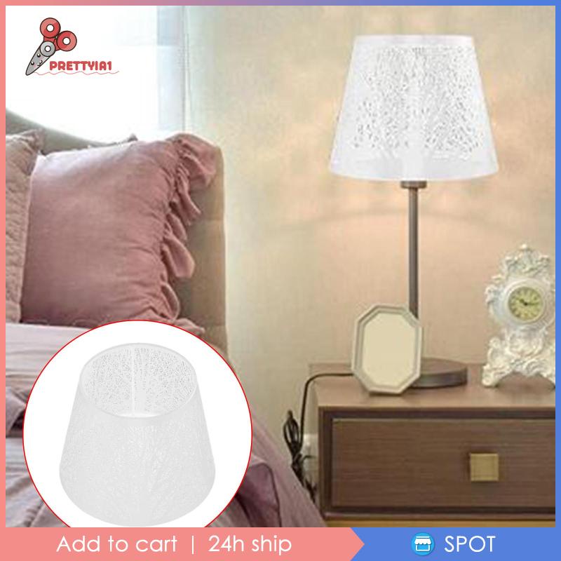 [Prettyia1] Ốp Chụp Đèn Bàn E27