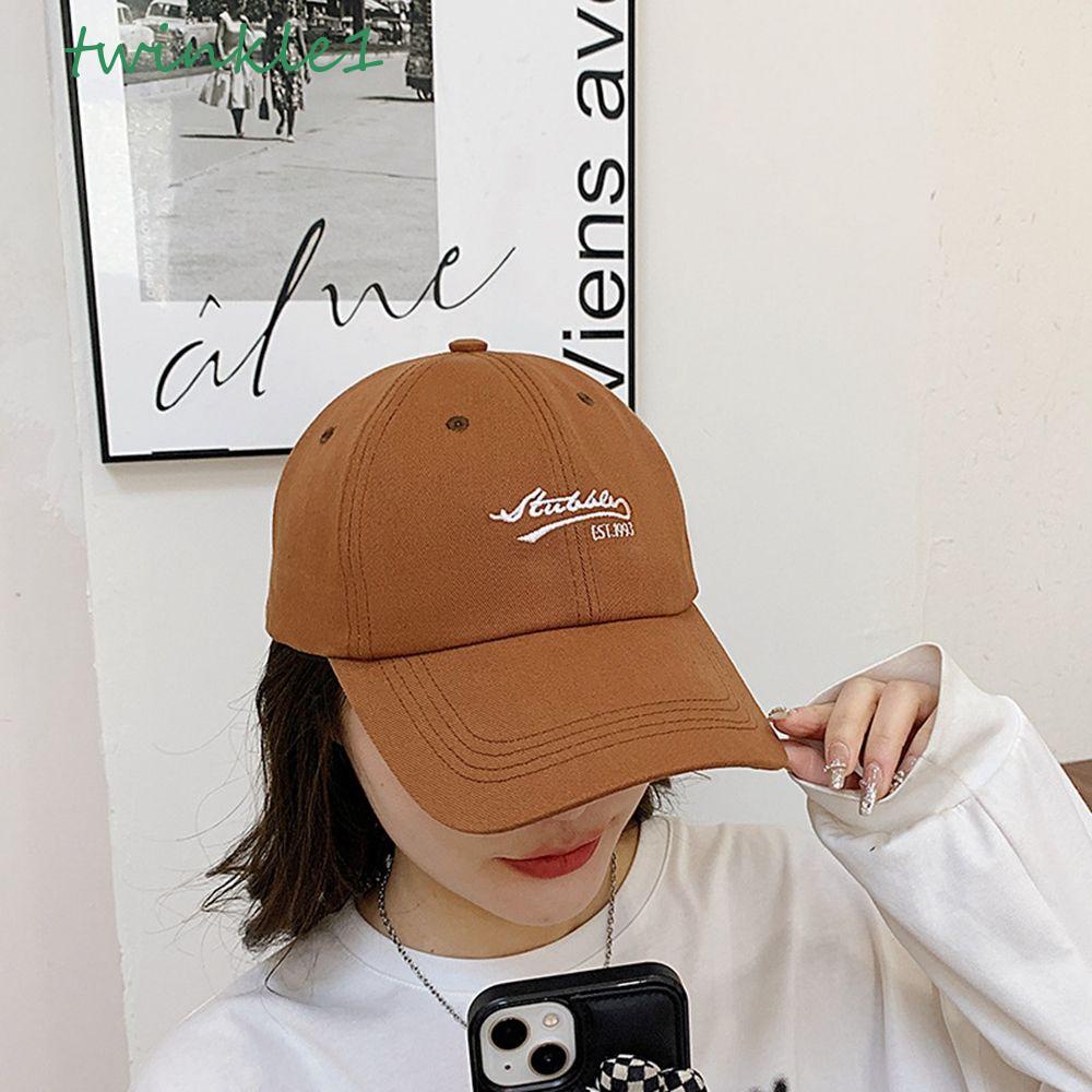 Mũ Lưỡi Trai Chất Liệu Cotton Phong Cách Hip Hop Hàn Quốc Thời Trang Cho Nam Và Nữ