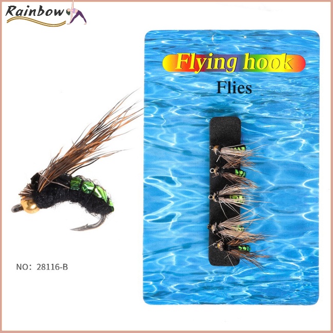 Set 5 Mồi Giả Nhử Cá Bằng Thép Chất Lượng Cao