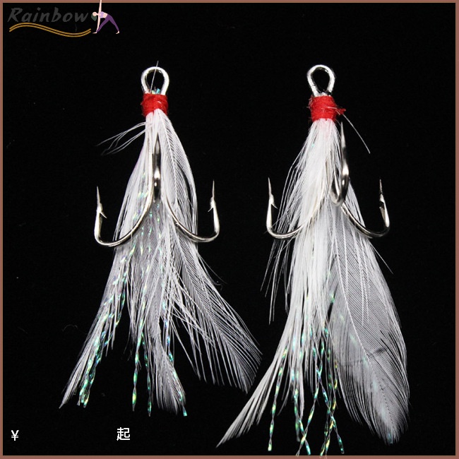 [COD] 2 / 4 / 6 / 8 / 10# Mồi Giả Nhử Cá Bằng Nhựa Có Móc Câu Tiện Lợi