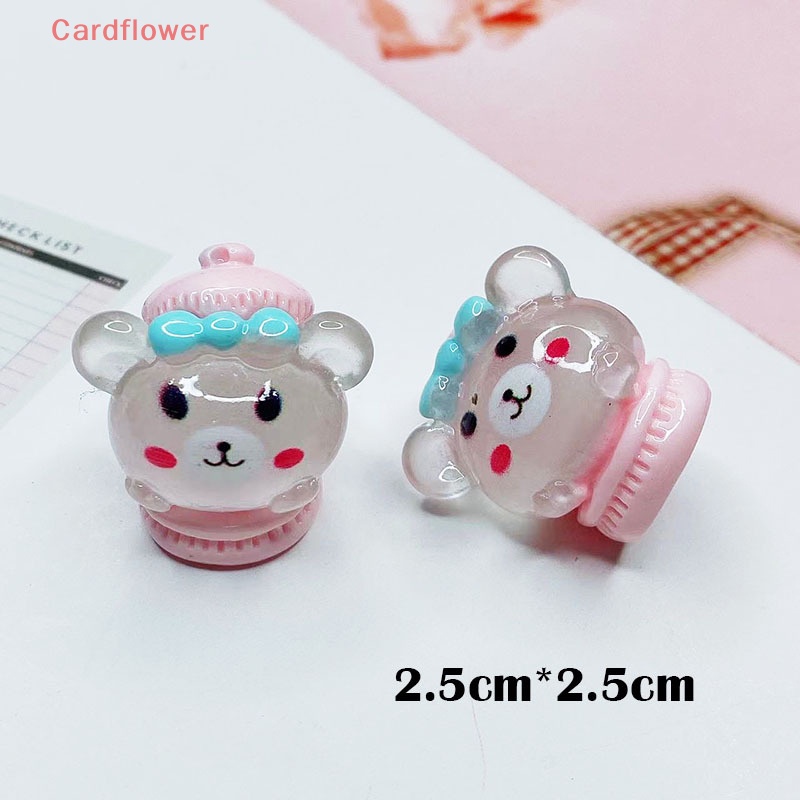 1 Thỏ / Gấu Dạ Quang Trang Trí Phong Cảnh DIY Mới