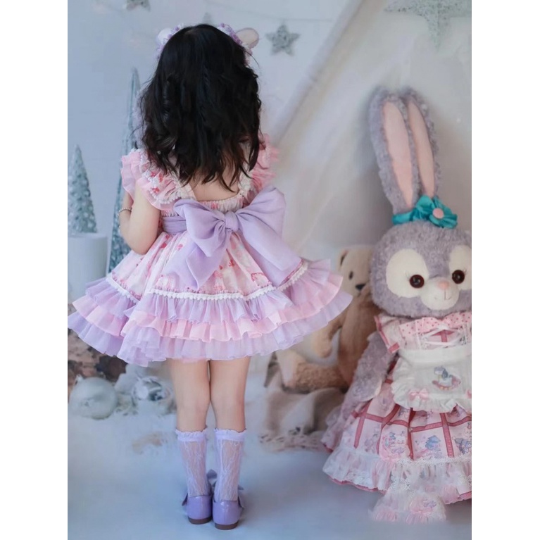 Đầm Công Chúa Lolita Thời Trang Mùa Hè 2023 Cho Bé Gái