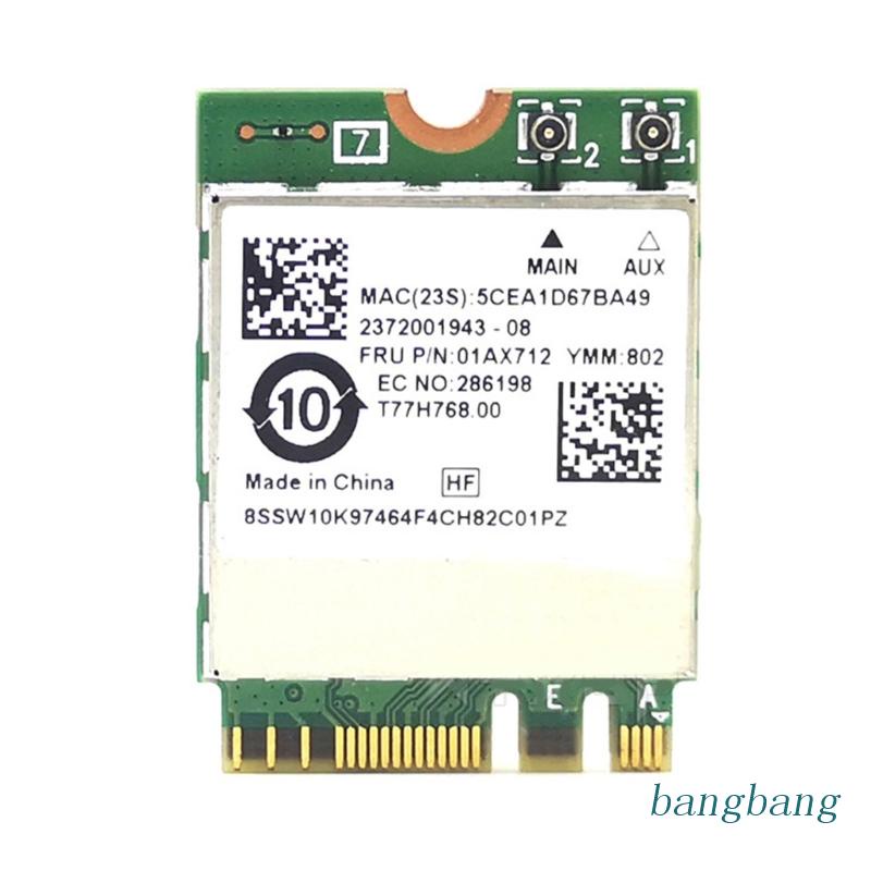 Thẻ WIFI RTL8822BE BT4.0 2.4 / 5G 1200M 802.11AC M2-NGFF Chất Lượng Cao