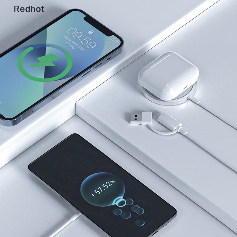 Bộ SạC Nhanh Không Dây Từ TíNh 15W Qi KèM Phụ KiệN ChấT LượNg Cao