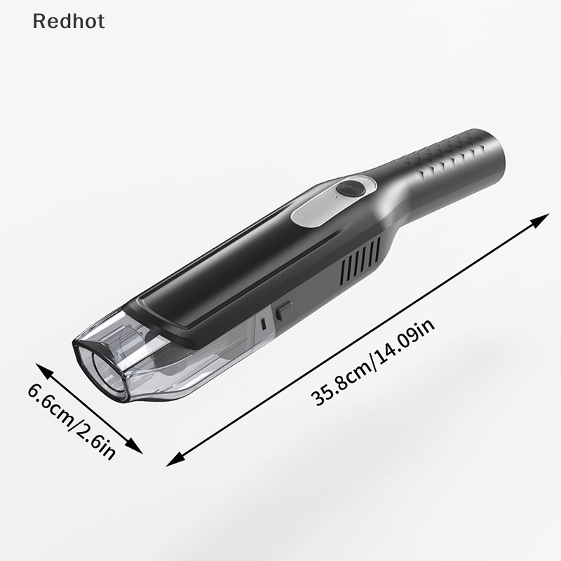 &lt; Redhot &gt; Máy Hút Chân Không Mini Chuboor Cầm Tay Không Dây Sạc Lại Được Dành Cho Xe Hơi