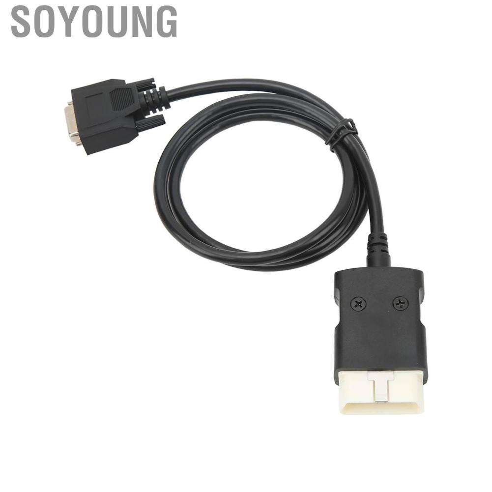 Soyoung OBD Cables  OBD2 Diagnostic Tool Cable High Performance Heavy Duty 16pin Durable Wear Resistant with  for Car
