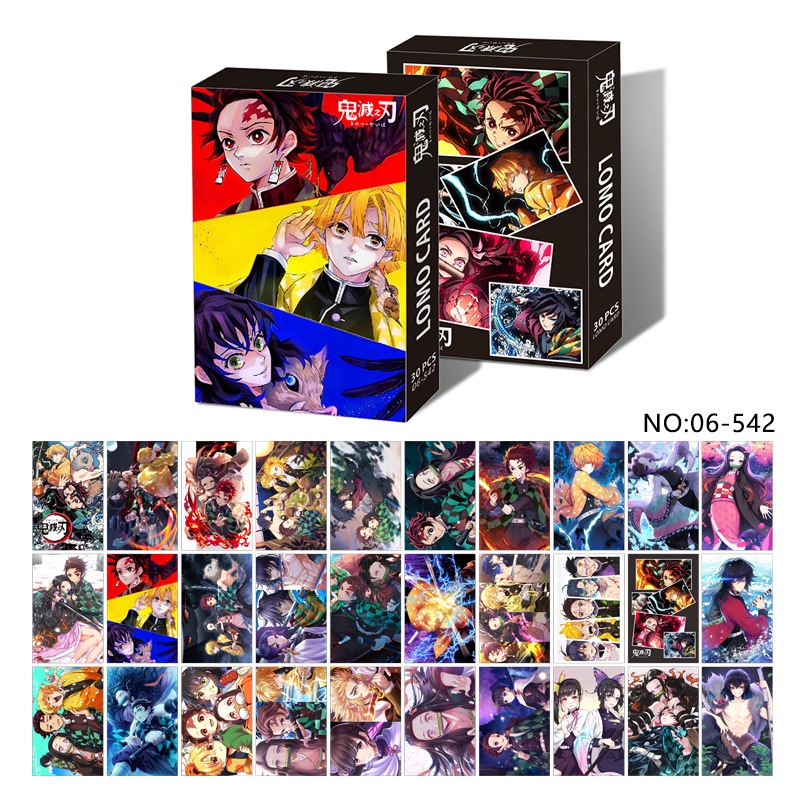 Jigoku Raku OSHI NO KO ONE PIECE Demon Slayer Photocard Lomo Card