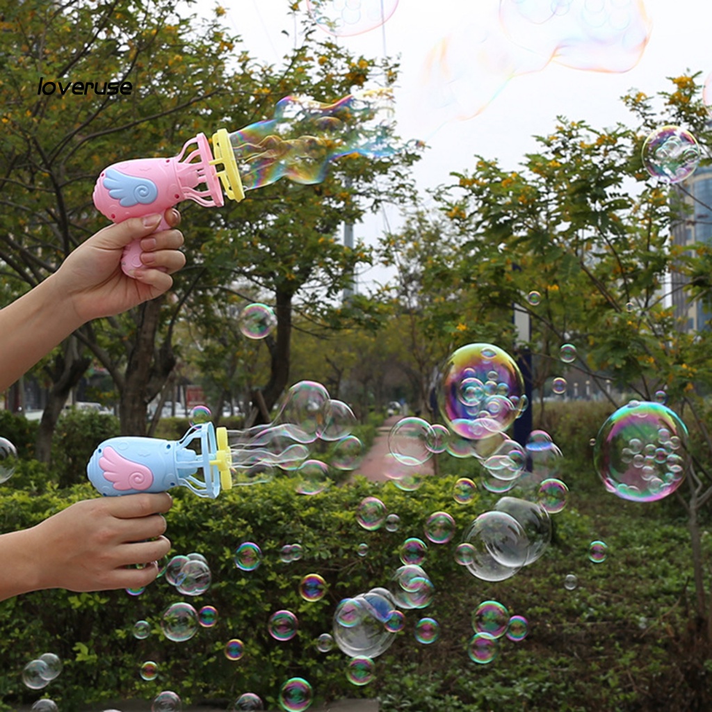 Quạt Thổi Bong Bóng Xà Phòng Hình Hoạt Hình Đáng Yêu