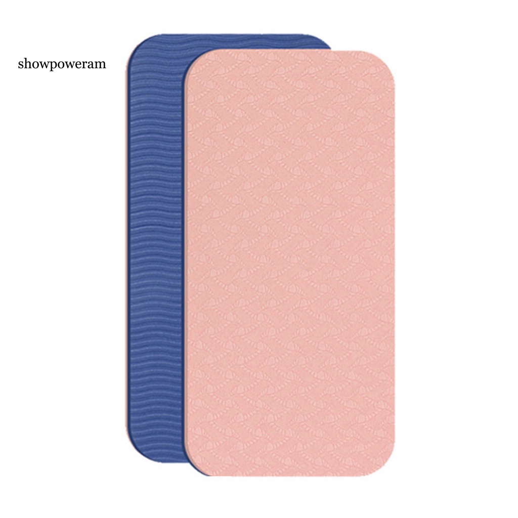 Set 2 Thảm Tập Yoga Bằng TPE Mềm Mại Bảo Vệ Khuỷu Tay Tại Nhà