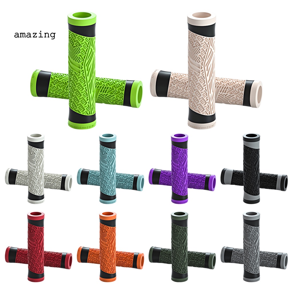 1 Cặp Vỏ Bọc Tay Lái Xe Đạp Gọn Nhẹ Chống Trượt