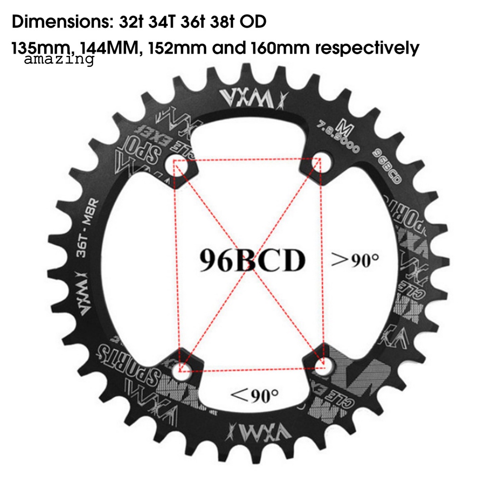 Đĩa Hợp Kim Nhôm Hình Tròn Cho Xe Đạp Leo Núi