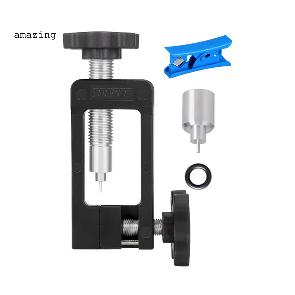 1 Bộ Ống Bơm Dầu Chống Oxy Hóa Thiết Kế Hình Chữ Thập Cho Ống Dầu MTB