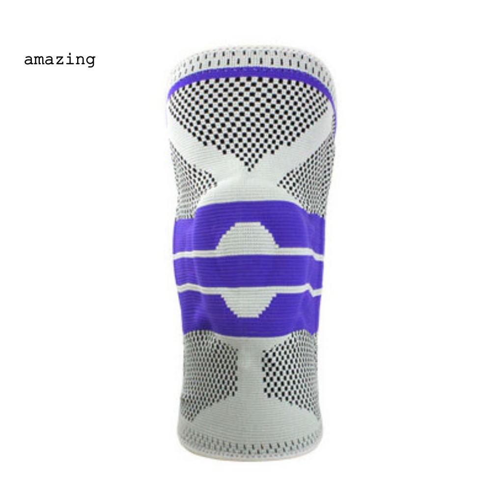 1 Miếng Đệm Bảo Vệ Đầu Gối Khi Chơi Bóng Rổ / Chạy Bộ Bằng Silicone