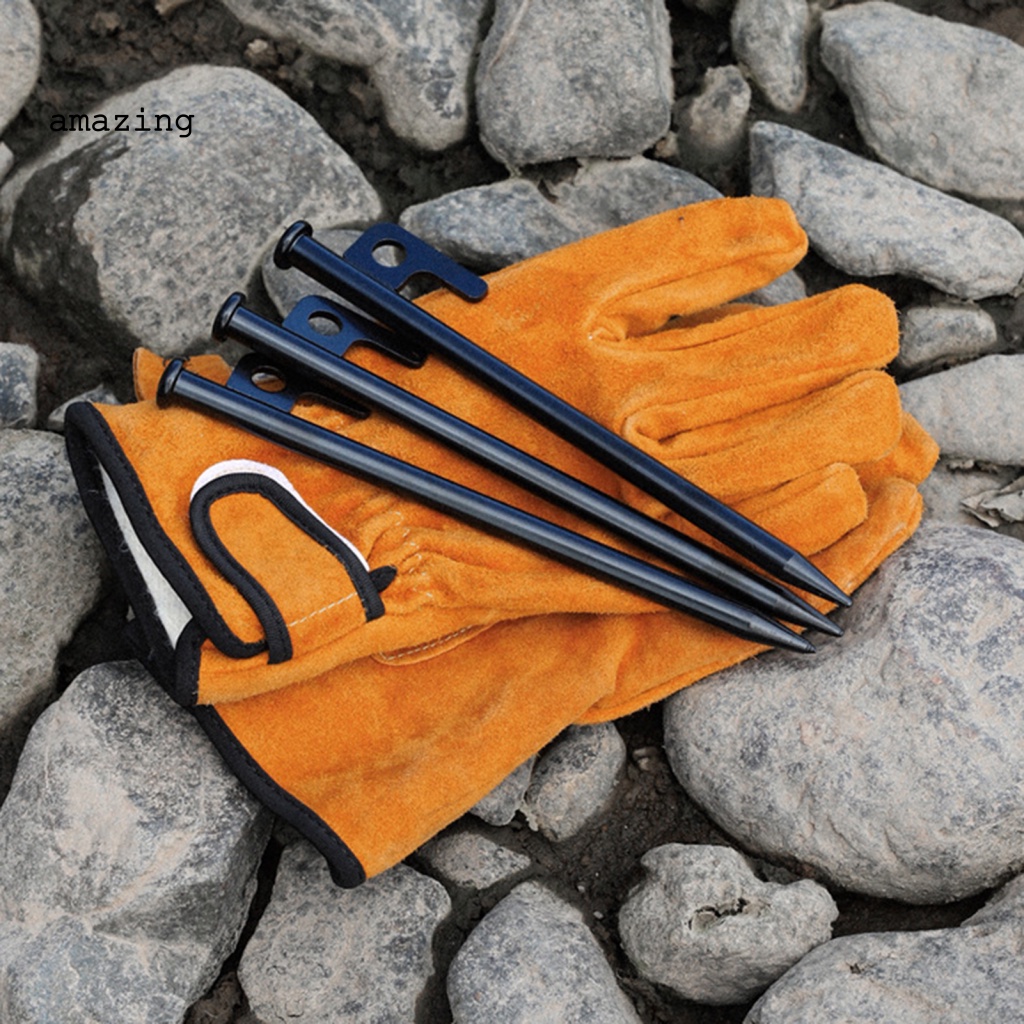 1 Đôi Găng Tay Dày Dặn Chống Bỏng Bảo Vệ Khi Đi Cắm Trại