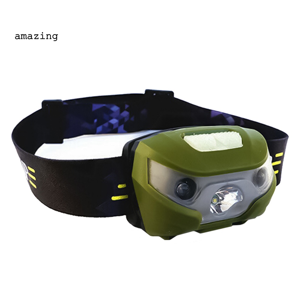 Đèn LED Đeo Đầu Siêu Sáng Chống Thấm Nước Có Cảm Biến Tiện Dụng