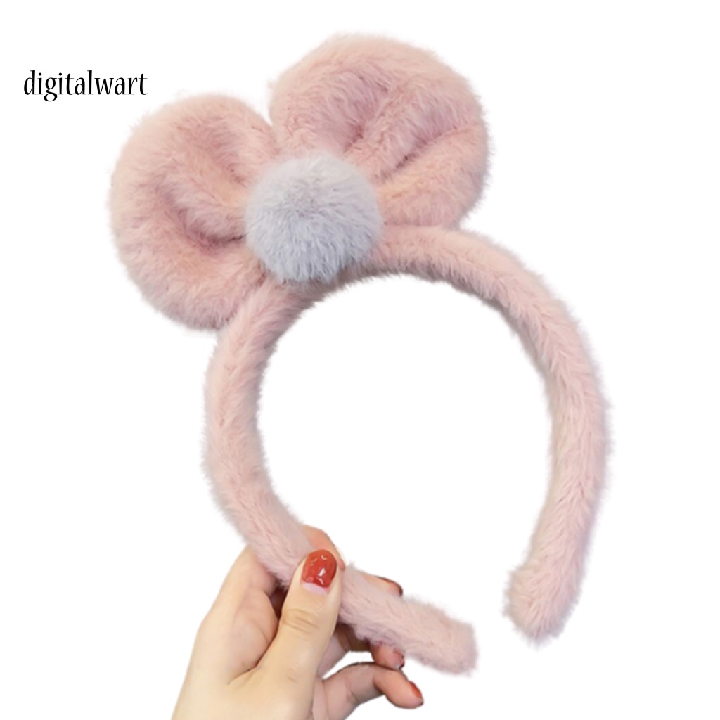 Kỹ Thuật Số| Băng Đô Nhung Mềm Mại Đính Nơ Đáng Yêu Cho Nữ