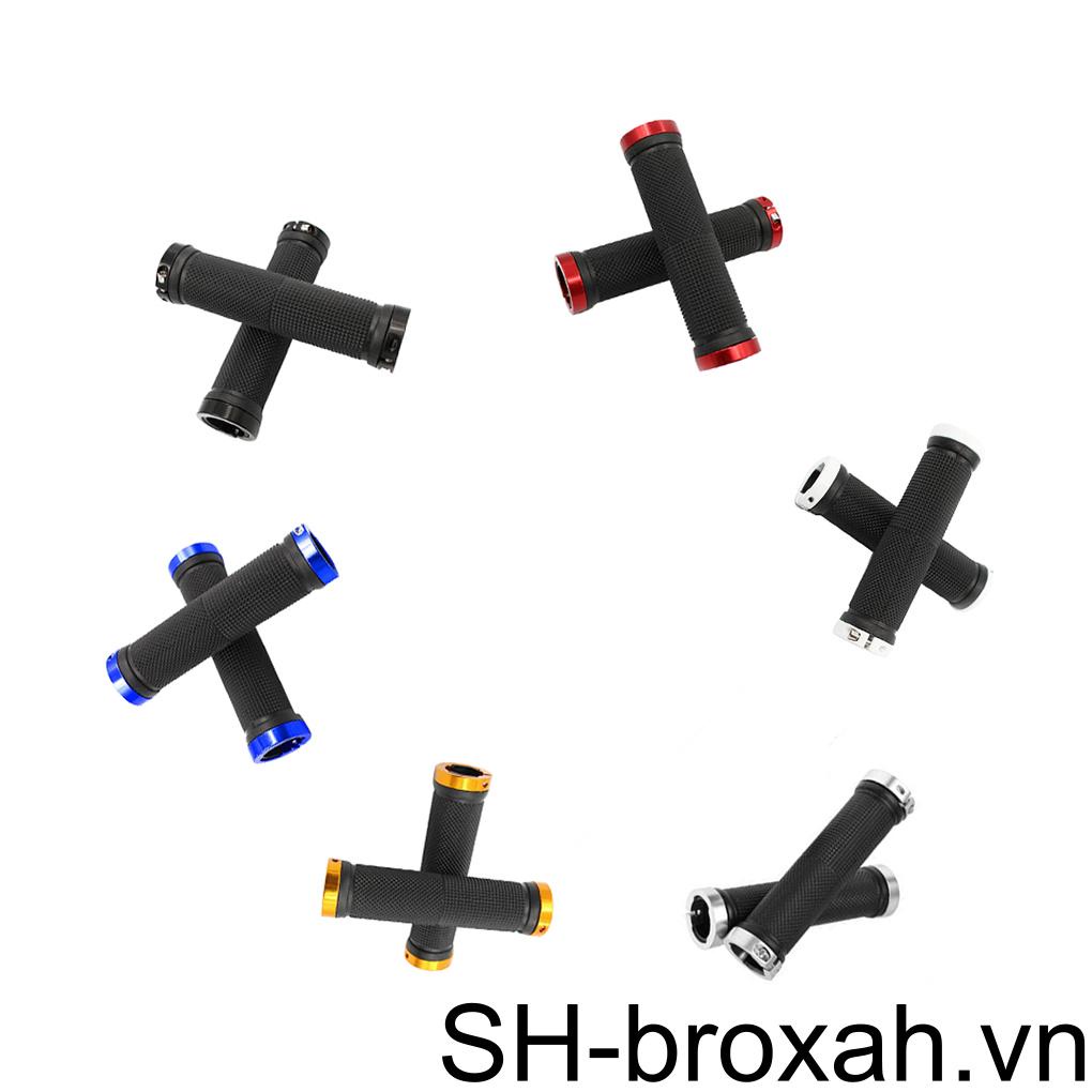 1 Cặp Vỏ Bọc Tay Lái Xe Đạp Leo Núi Bằng Cao Su Chống Trượt