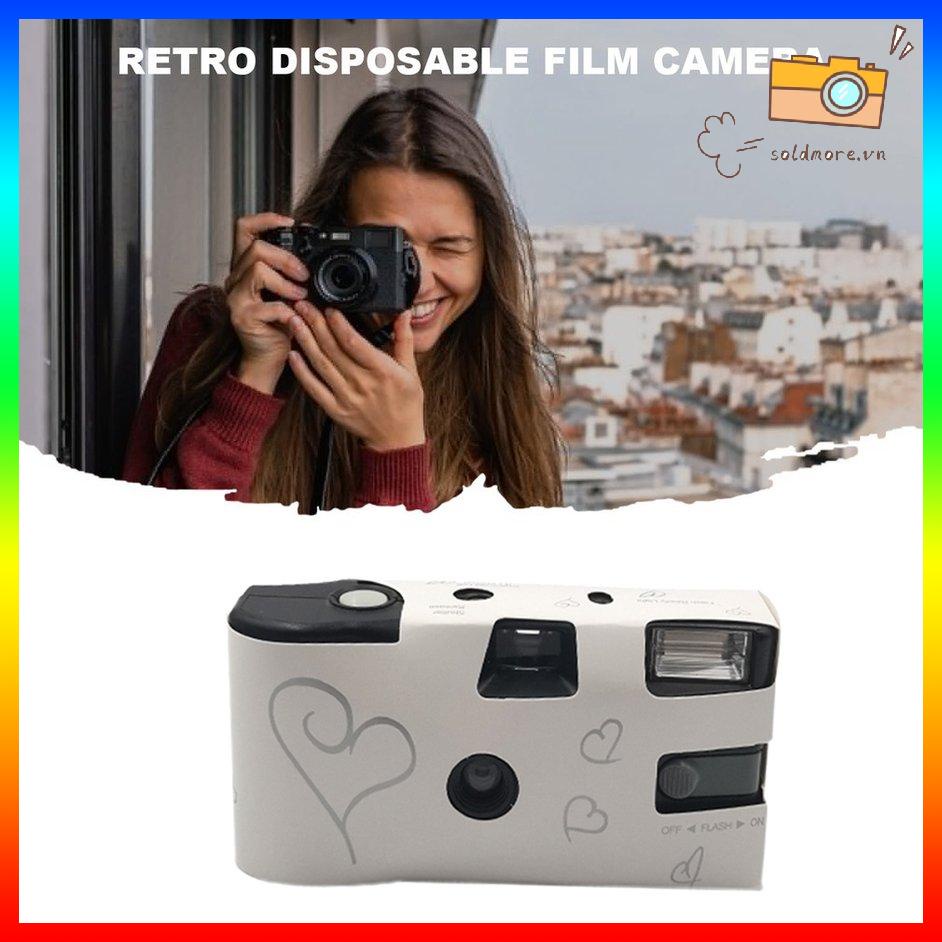 Hướng dẫn sử dụng máy ảnh phim dùng một lần 35mm kiểu cổ điển Quà tặng cho trẻ em Máy ảnh quang đánh lừa