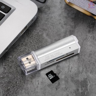 Đầu Đọc Thẻ Nhớ Mini USB 2.0 Cho SD / SD / TF / Ms Duo / Micro Ms (M2) / Ms Pro Duo [19]