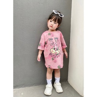 ÁO ĐÔI MẸ CON HÌNH THỎ HỒNG