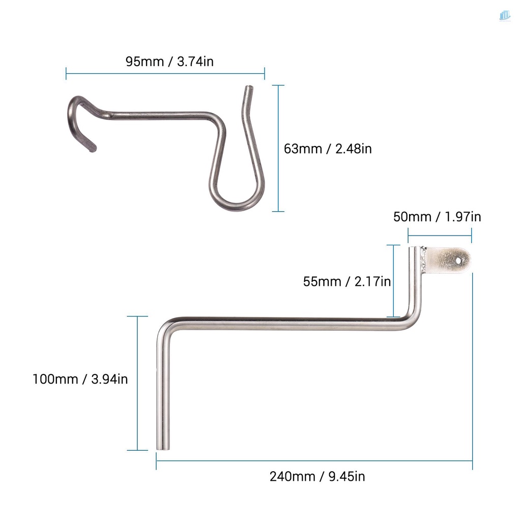 Set 10 Kẹp Căng Dây Điện Thông Minh Bằng Kim Loại