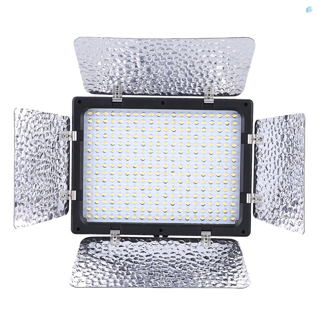 Bảng Đèn Led 300 Bóng 6000K Cho Máy Ảnh DSLR smartwatchinone Andoer W300 W300