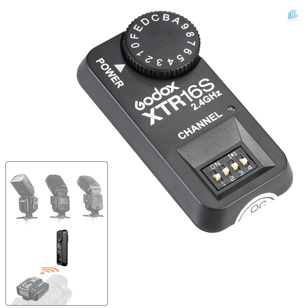 Thiết Bị Nhận Tín Hiệu Từ Xa Không Dây Godox XTR-16S 2.4G X-system Cho VING V860 V850