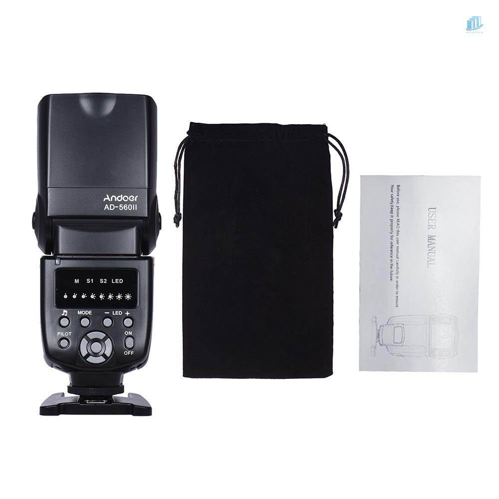 Đèn Flash GN50 w / Có Thể Điều Chỉnh Cho Máy Ảnh Olympus Pentax DSLR Andoer AD-560Ii