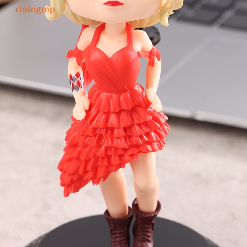 Mô Hình Nhân Vật Harley Quinn Bằng PVC Dễ Thương Dùng Trang Trí Bàn Làm Việc