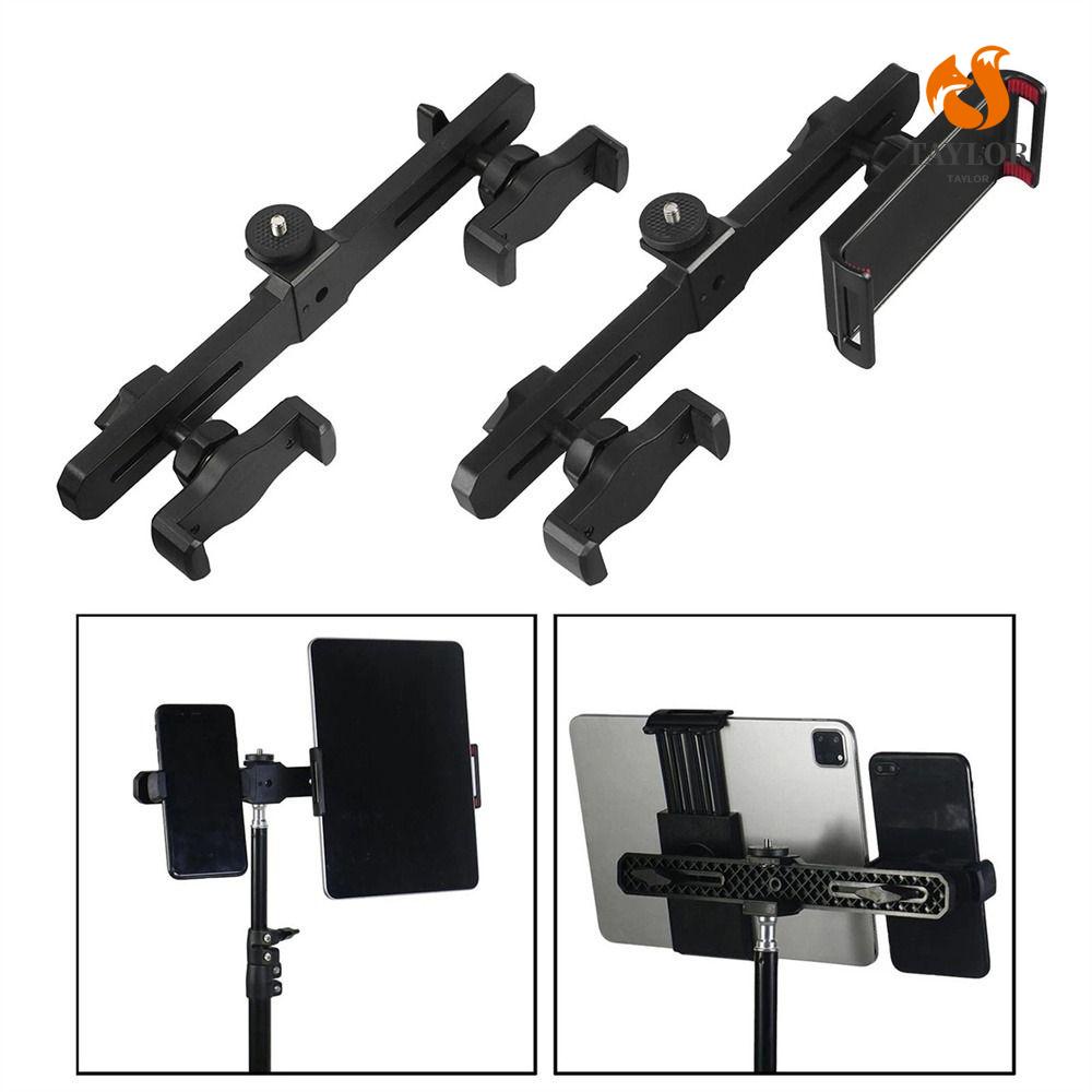 Giá Đỡ Điện Thoại / Máy Tính Bảng Kẹp Đôi TAYLOR1 Có Thể Điều Chỉnh Hỗ Trợ Live Stream