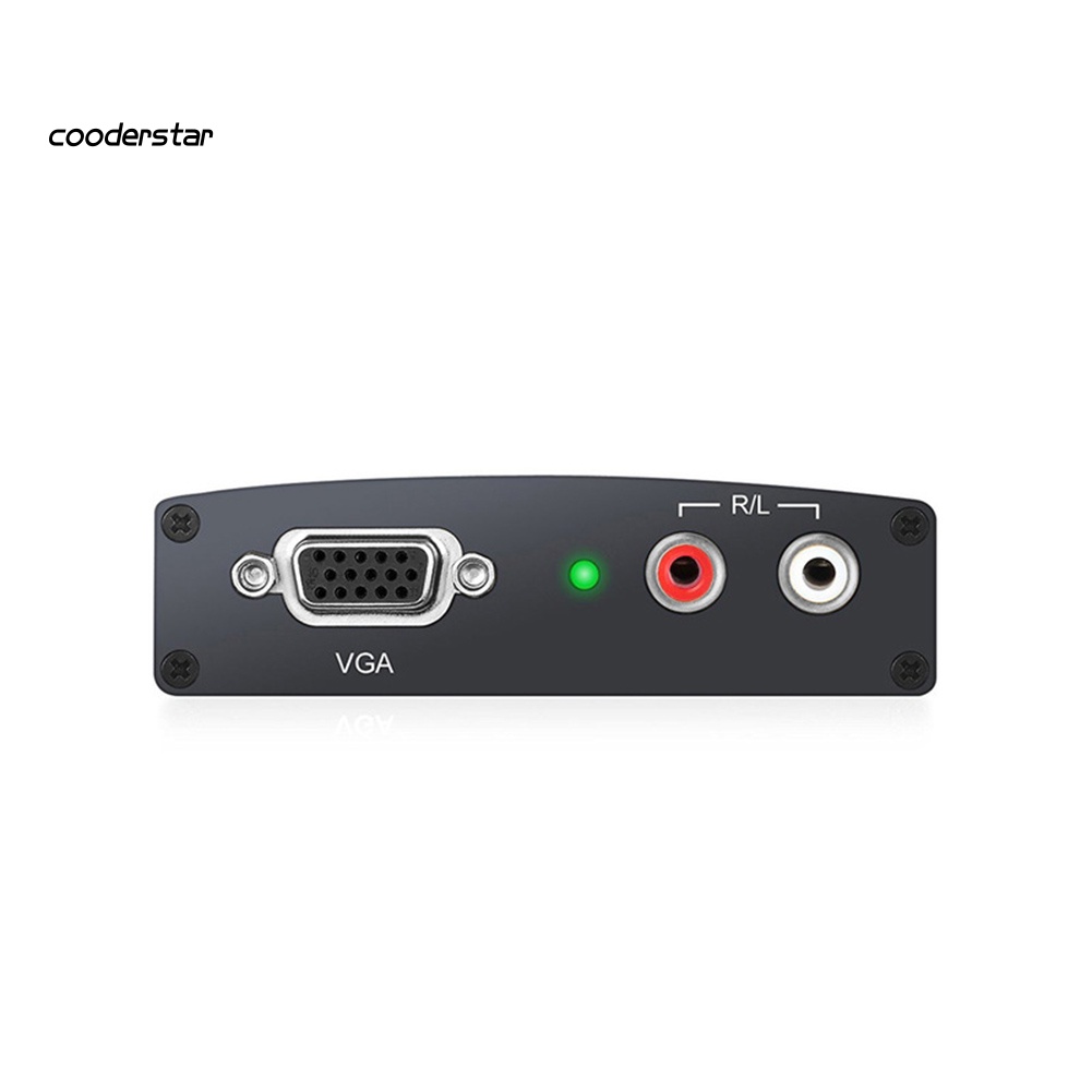 Bộ Chuyển Đổi Tín Hiệu Âm Thanh Analog VGA Sang HDMI 1.3 1080P