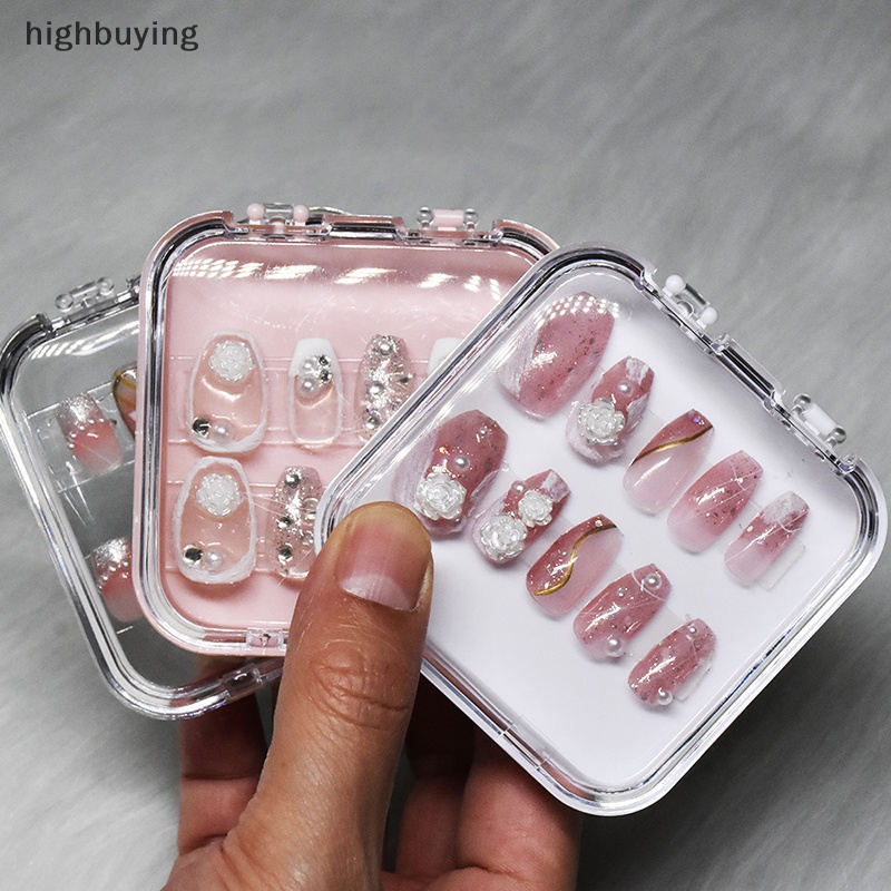 Hộp Đựng Móng Tay Giả Bằng Acrylic DIY