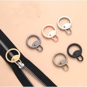 Set 5 Mặt Dây Khóa Kéo Kim Loại Có Thể Tháo Rời Tiện Dụng