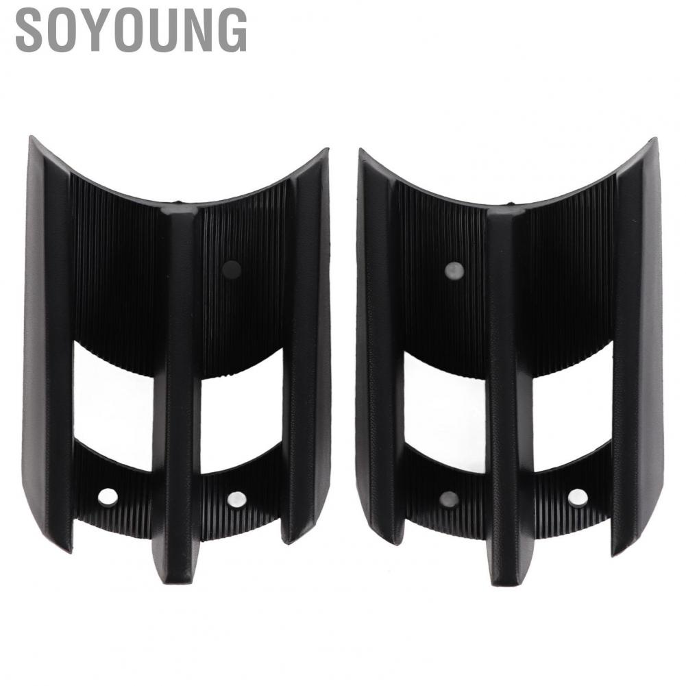 Soyoung Front Fog Lamp Grille Cover  Lasting Performance Shock Proof OEM Standard MR478679 Solid for Car
