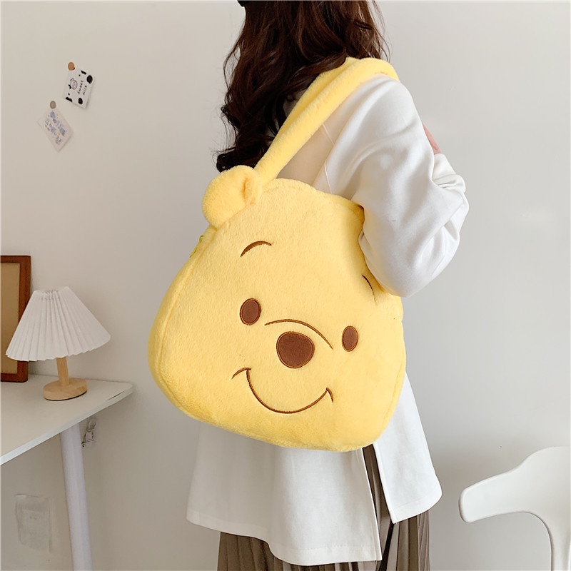 Túi Đeo Chéo Vai Kulomi Bằng Lông Nhung Dễ Thương Xinh Xắn Dành Cho Nữ