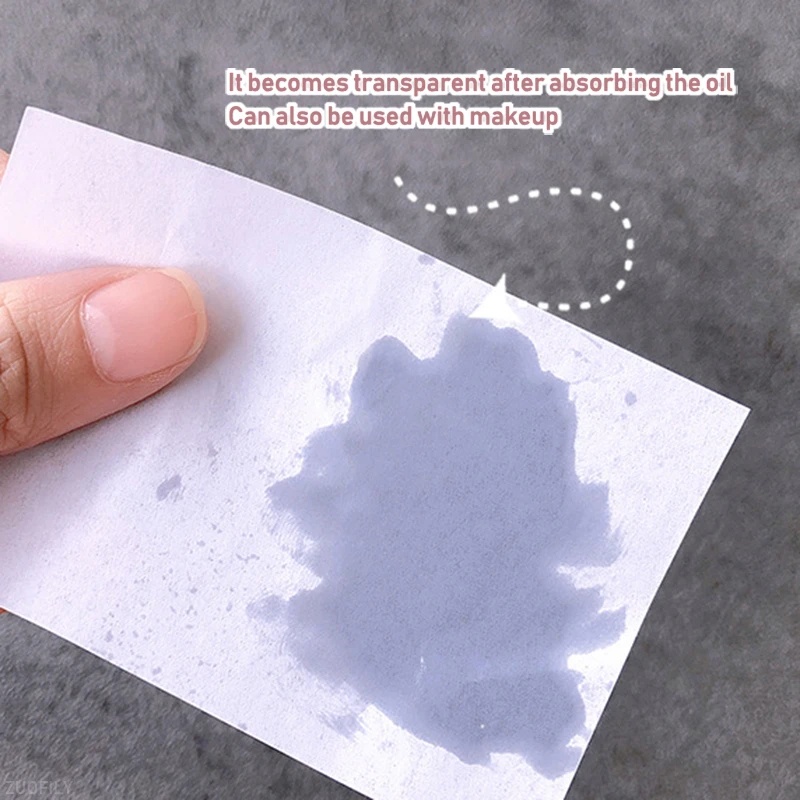 Set 100 / 50 Tờ Giấy Thấm Dầu Làm Sạch Da Mặt Tiện Dụng