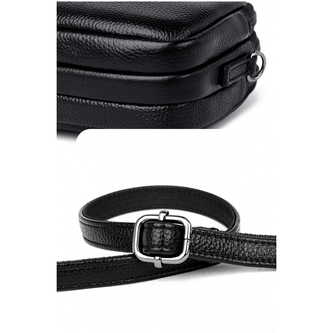 Túi Đeo Chéo Da Bò Thật Thời Trang Cho Nữ