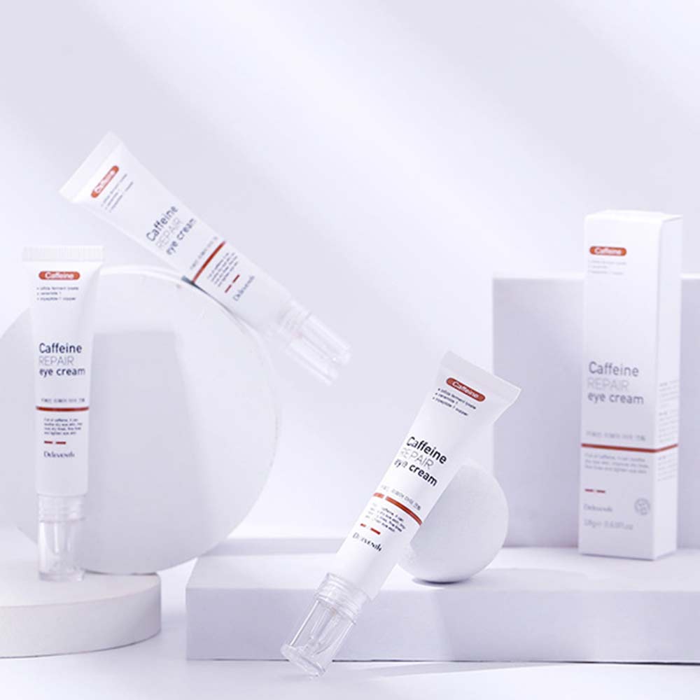 DEleventh Caffeine Repair Eye Cream eyebags remover dark circles Anti-Wrinkle Anti-PuffinessDilute Dark Circles And Fine Lines Fade eye