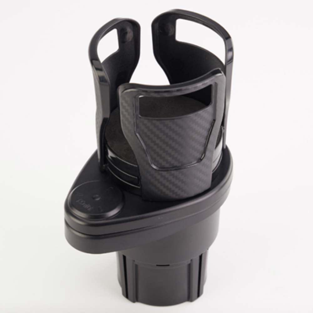 2 In 1 Cup Holder 360 Degree Rotating Water Car Cup Holder Dual Bottle Holder