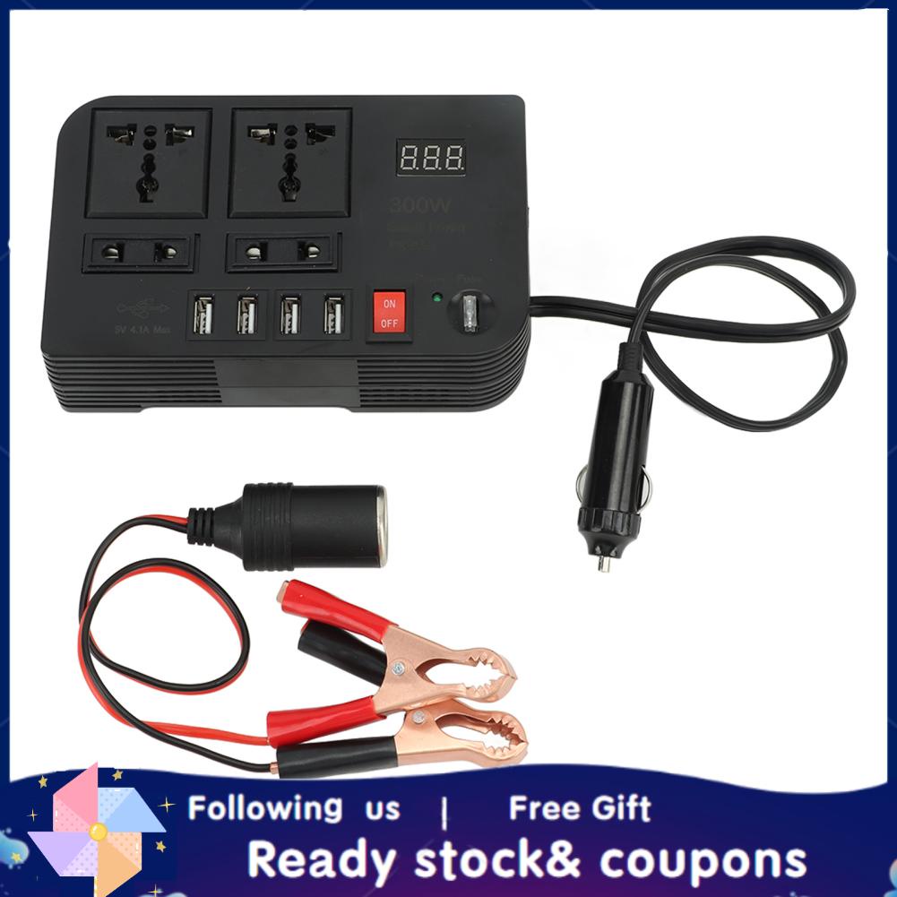 Xiyijia Power Converter Inverter Car Inverter 4.1A USB Output 12V To 220V for Replacement