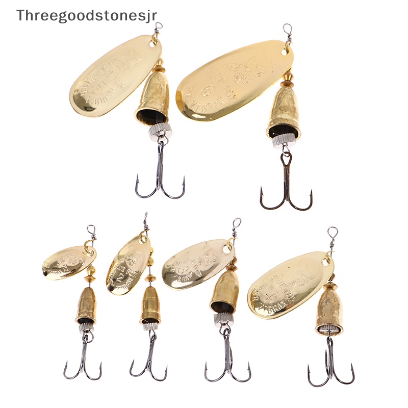 Mồi Câu Cá Nhân Tạo Bằng Đồng Thau TGS Blade Rotag Chất Lượng Cao JR