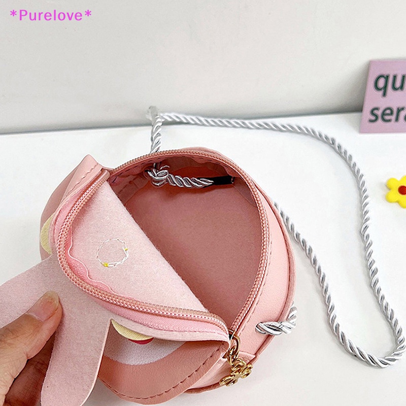 Túi Đeo Chéo Hình Thỏ Hoạt Hình Đáng Yêu Dành Cho Bé Gái Mới