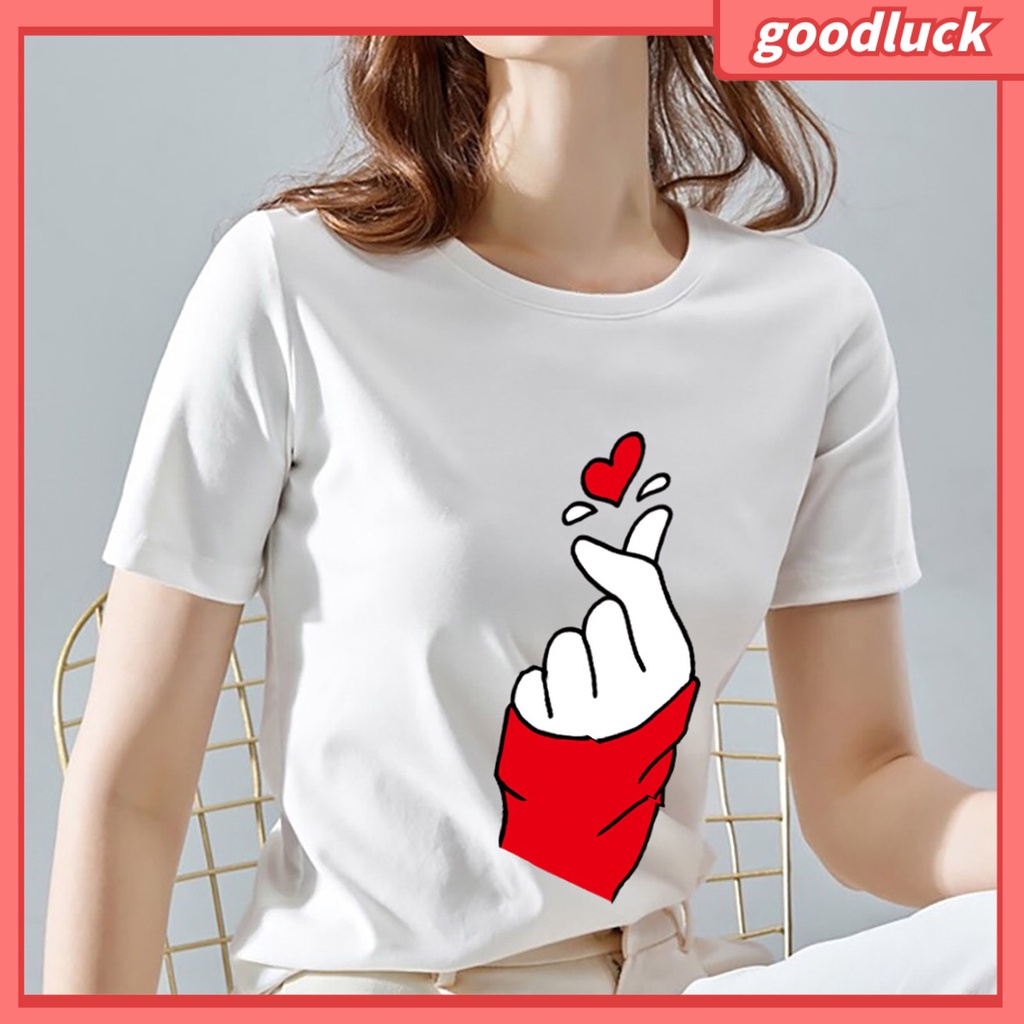 Áo Thun Ôm Dáng Màu Sắc Đơn Giản Thanh Lịch Cho Nữ