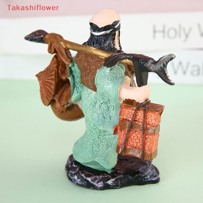 (Takashiflower) Tượng Trang Trí Hình Chú Khỉ Bajie Sha Monk