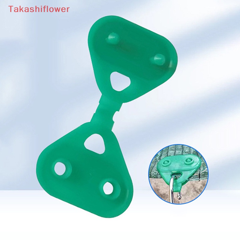 (Takashiflower) Set 5 Kẹp Tấm Phim Che Nắng Cho Nhà Kính