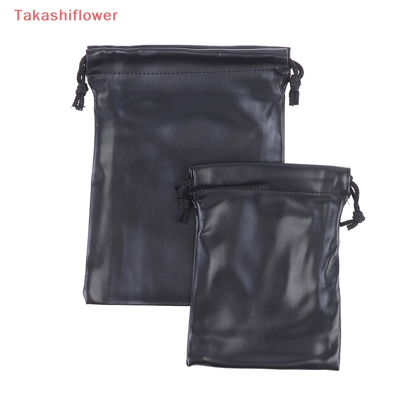 Túi Đựng Tai Nghe / Thẻ Bằng Da PU Có Khóa Tiện Dụng