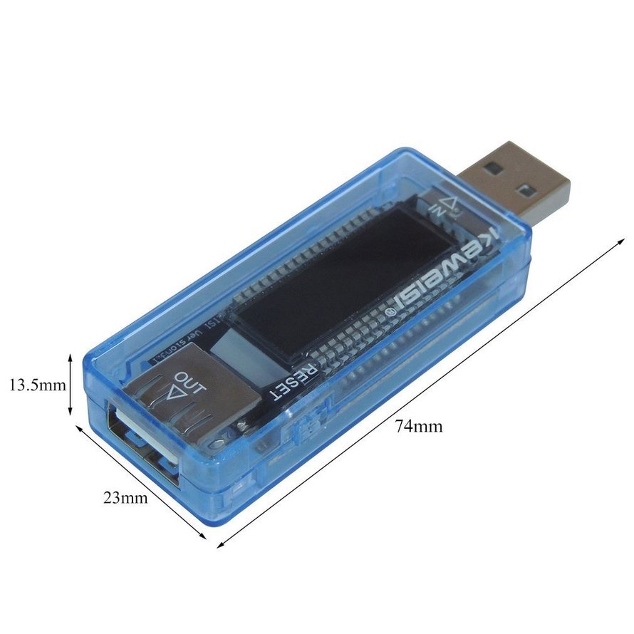 USB Volt Current Voltage Doctor Charger Capacity Power Banks Tester Meter
