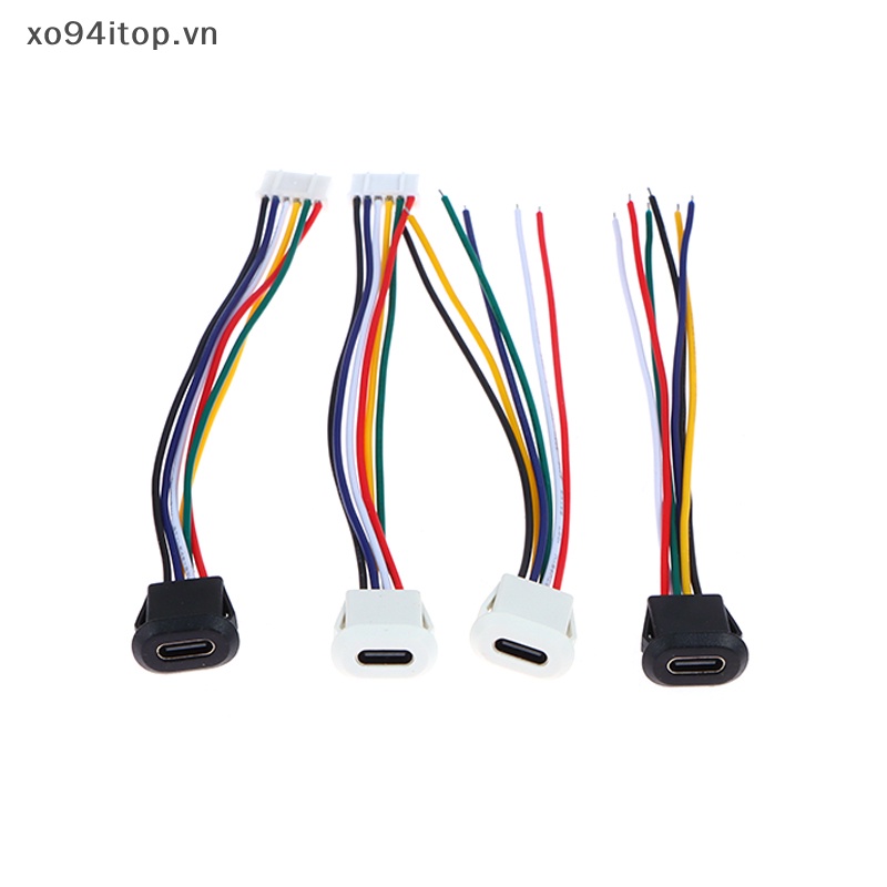 Đầu Nối USB Loại C 6 Chấu Chống Thấm Nước PH 2.0