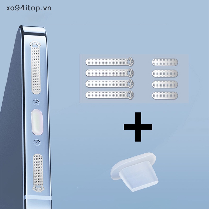 8 Miếng Dán Chống Bụi Cho Loa Điện Thoại